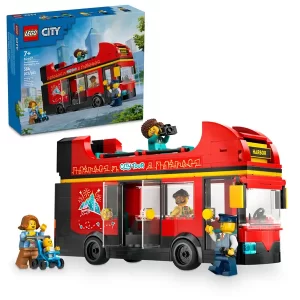 LEGO® (60407) City Red Double-Decker Sightseeing Bus