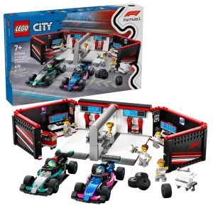 LEGO® (60444) City F1® Garage & Mercedes-AMG & Alpine Cars