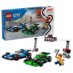 LEGO® (60474) City F1® Grid with VCARB & Sauber Race Cars
